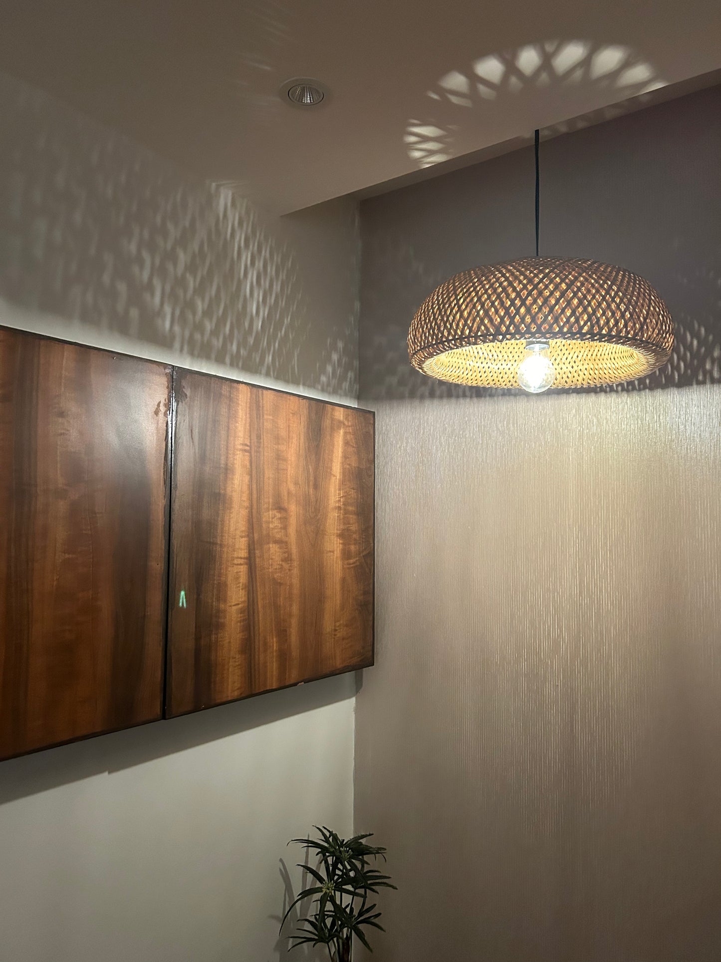 Shadow Weave Pendant Lampshade