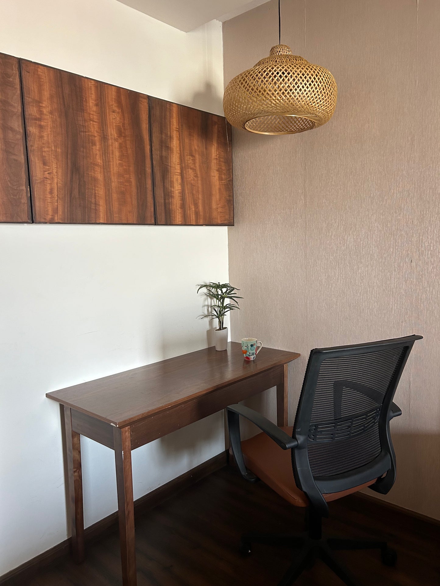 Rattan Cylindrical Pendant Lampshade