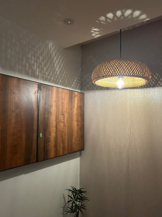 Shadow Weave Pendant Lampshade