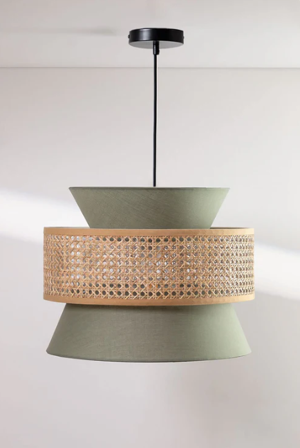 Rattan Hanging light | Cane ceiling light for Living Room