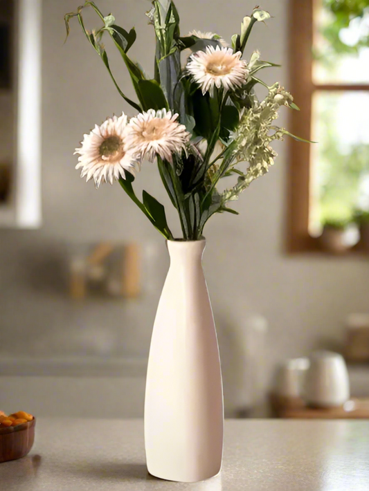 Bottle Shape Ceramic Flower Vase